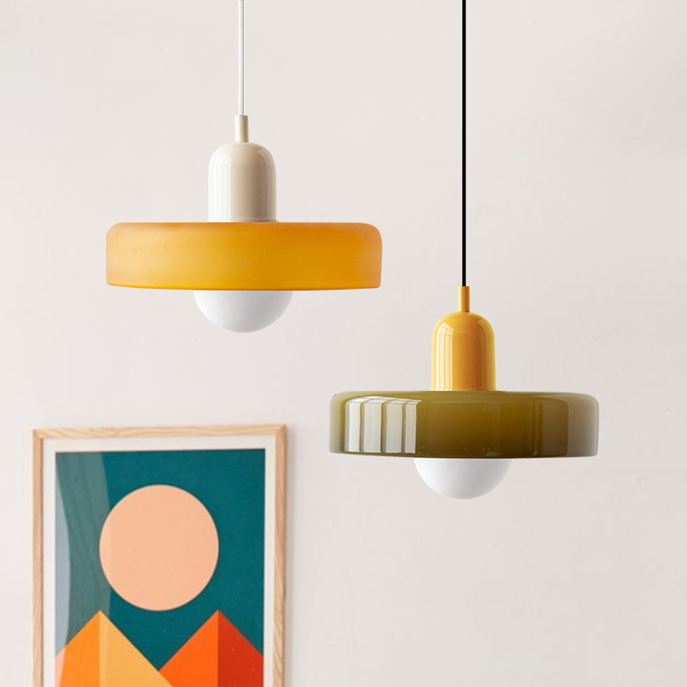 Modern Decorative Pendant Light Coloured Ceiling Hanging Lamp