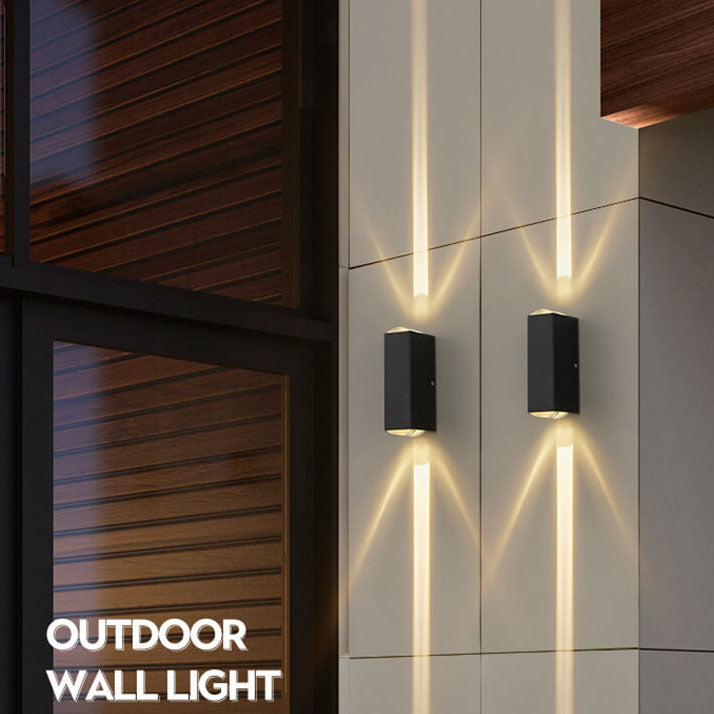 Waterproof LED Outdoor Wall Light Modern Patio and Garden Use