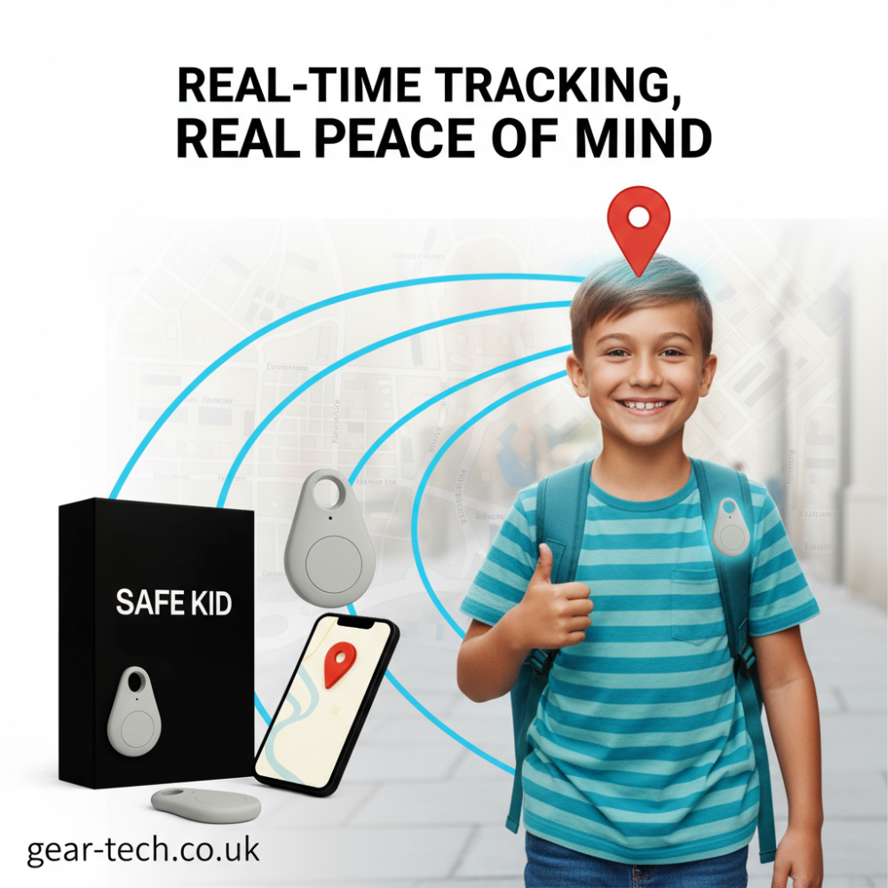 Child Location Tracker Real‑Time GPS & Waterproof Design