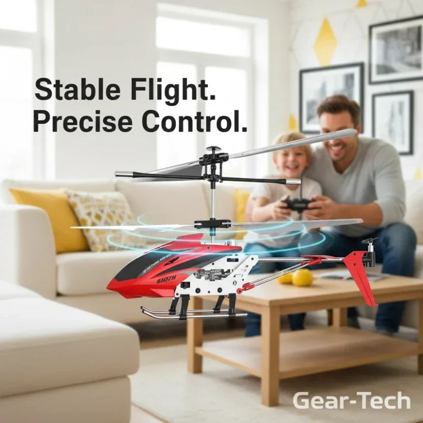 Durable Remote Control Helicopter LED Lights & Crash‑Resistant