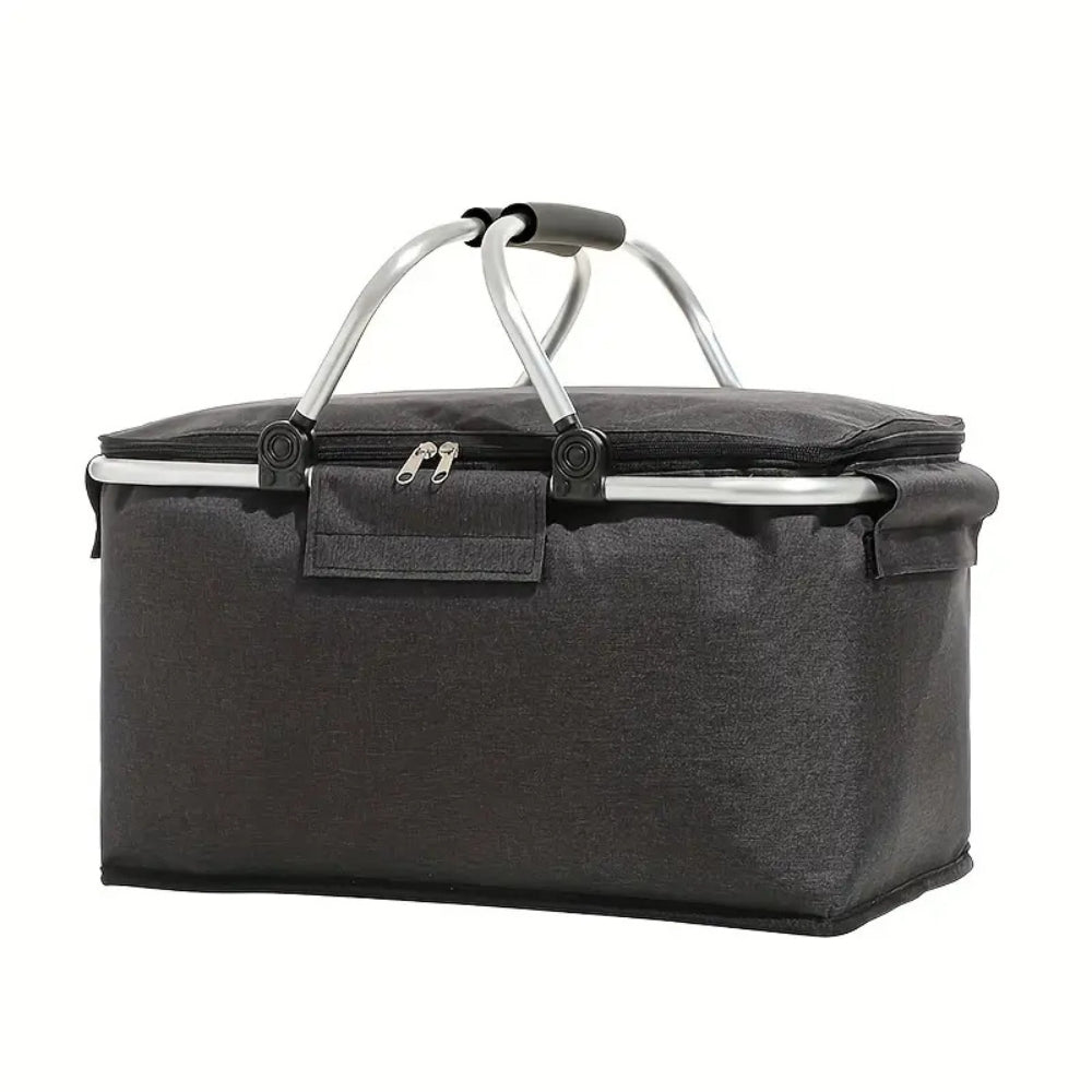 Foldable Insulated Picnic Basket 18L Portable Cooler