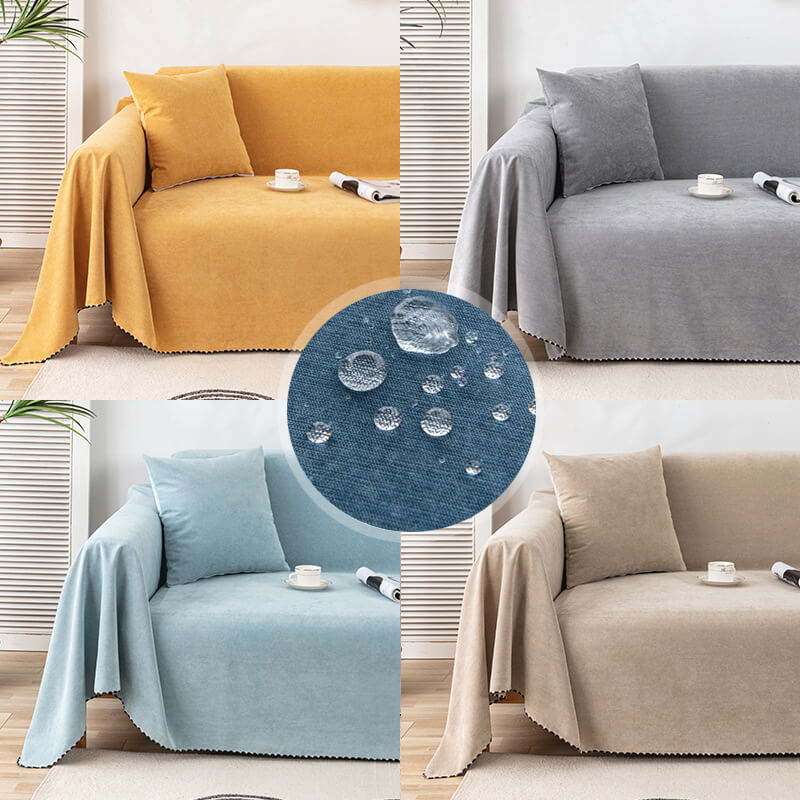 Non-Slip Sofa Cover Washable Protective Couch Throw Cover