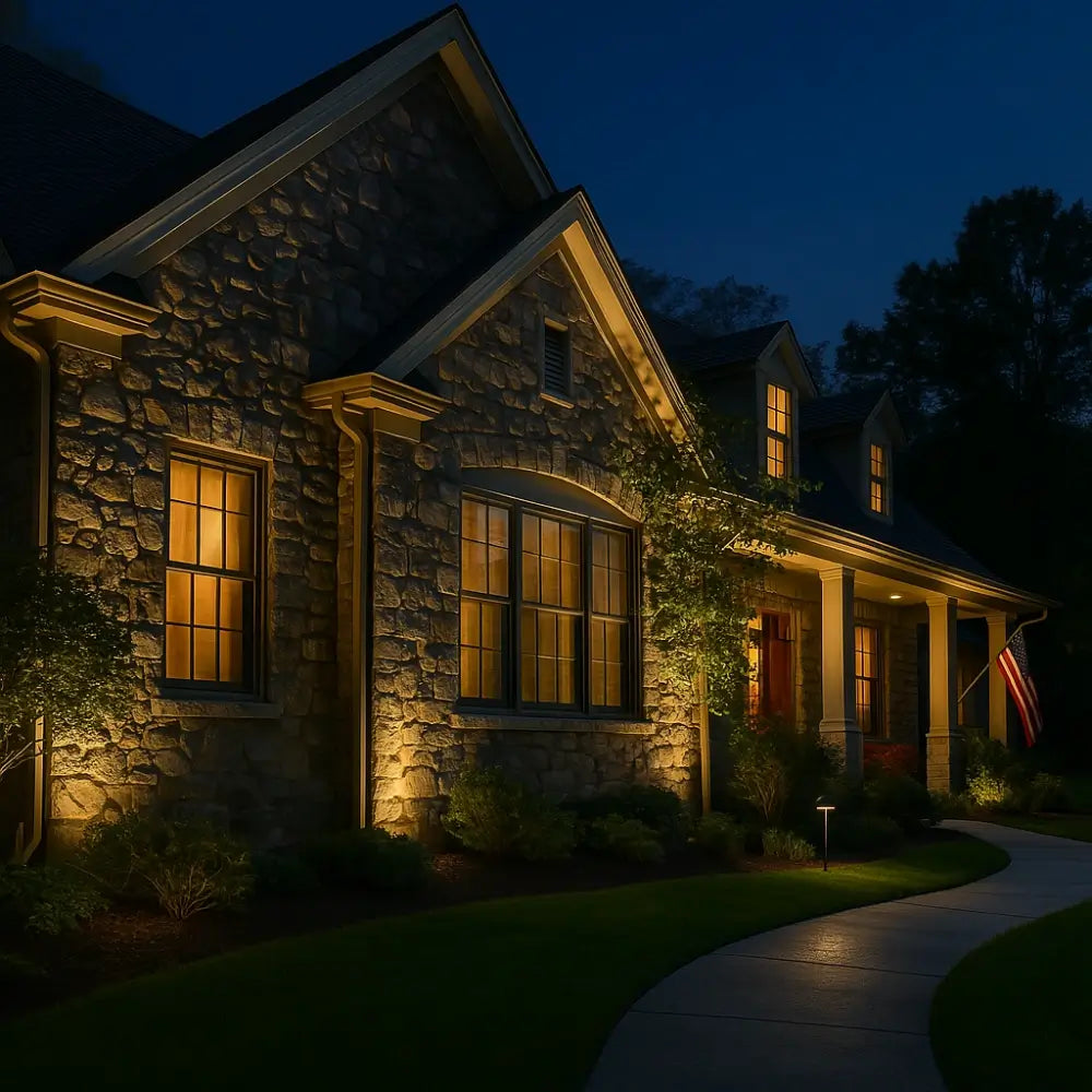 Weather‑Resistant Solar Floodlight Adjustable LED for Pathways