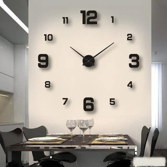 Modern Silent Home Wall Clock Decorative Design