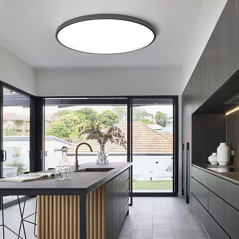Modern Round LED Ceiling Light Bright Flush Mount Indoor Lighting