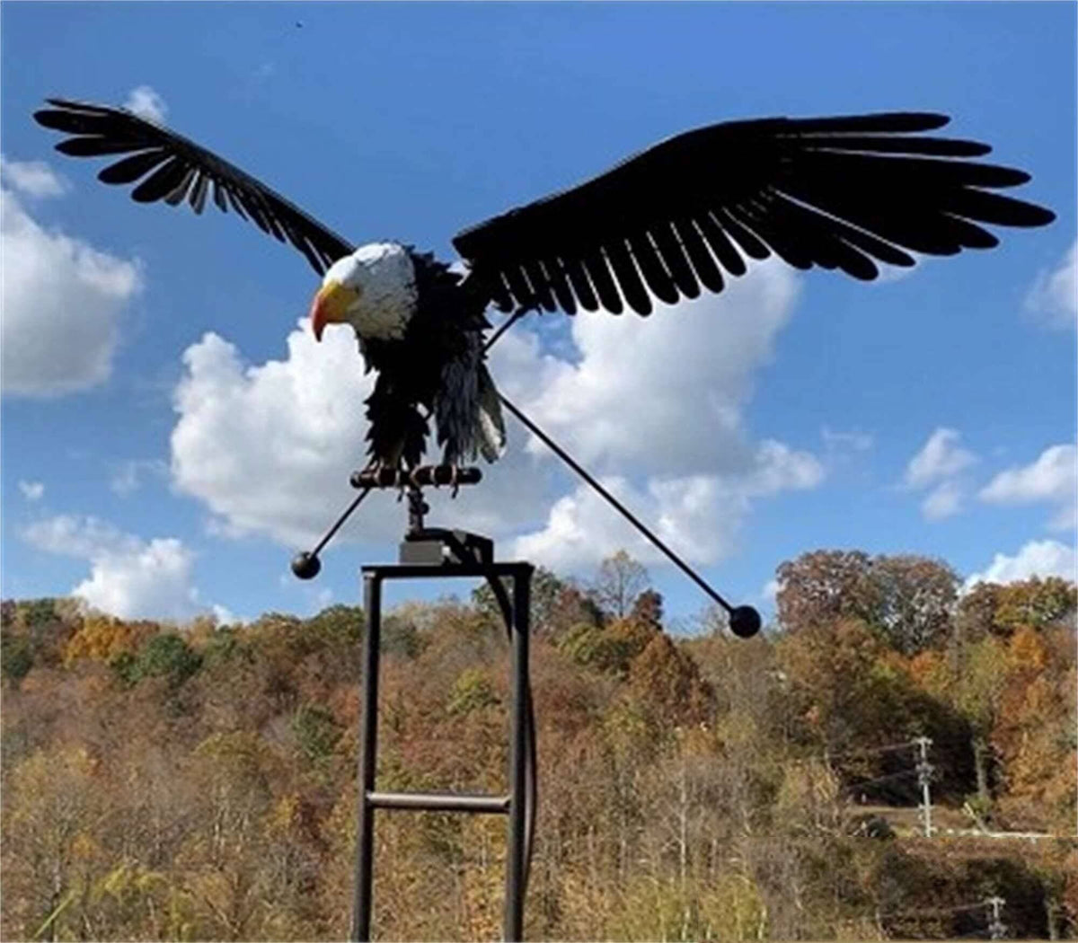 Garden Wind Spinner Rotating Outdoor Decorative Sculpture