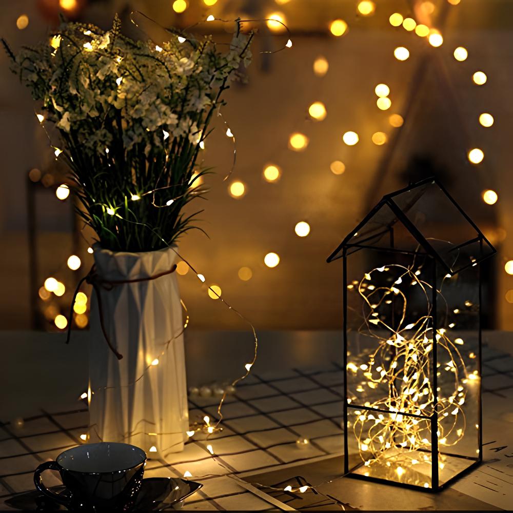 Outdoor Solar Fairy Lights Weatherproof LED for Garden & Events