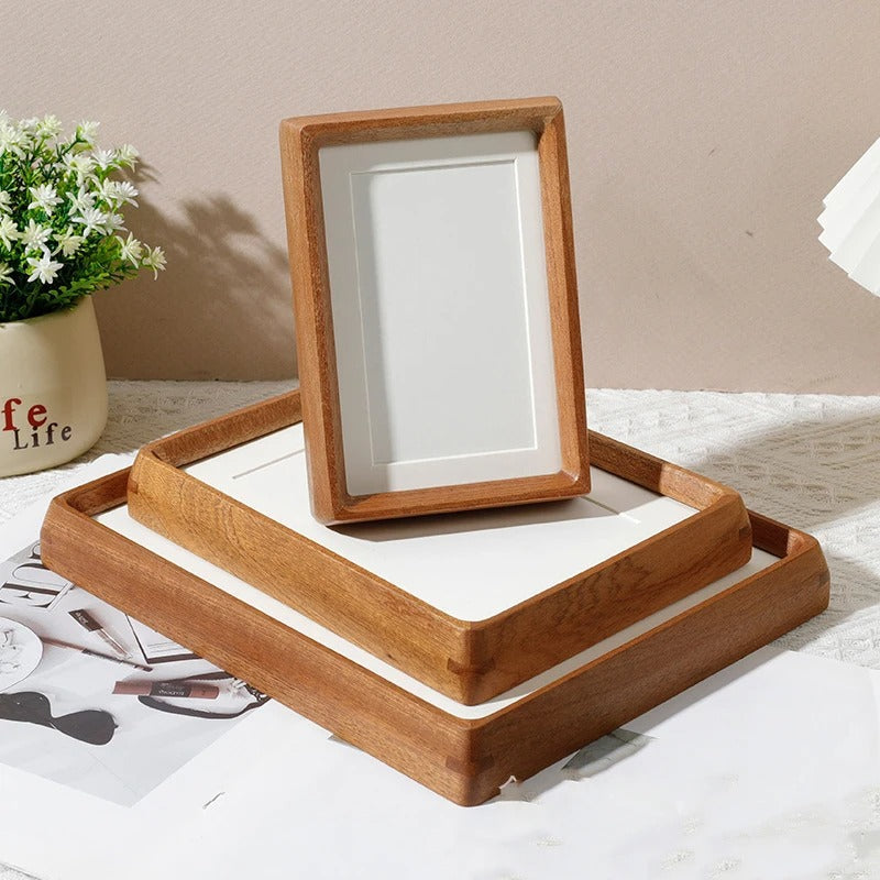Photo Display Frame Minimal Rounded Design for Home or Office
