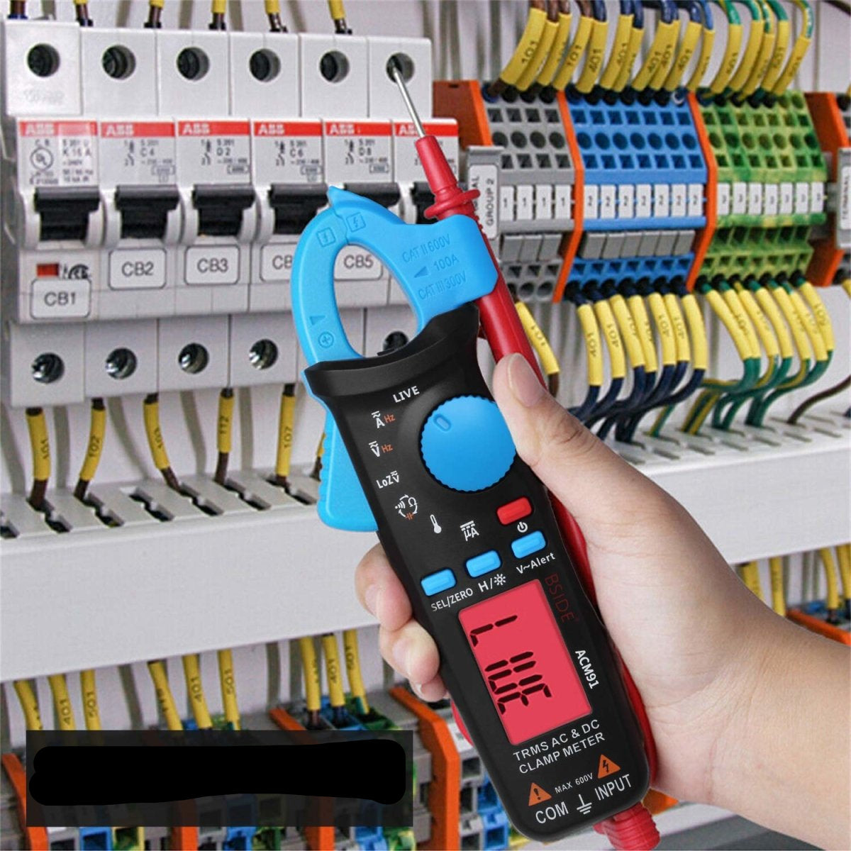 1mA AC/DC AMP Clamp Meter