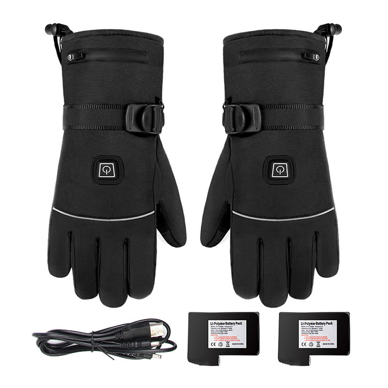Electric Heated Gloves Waterproof Outdoor Thermal Wear