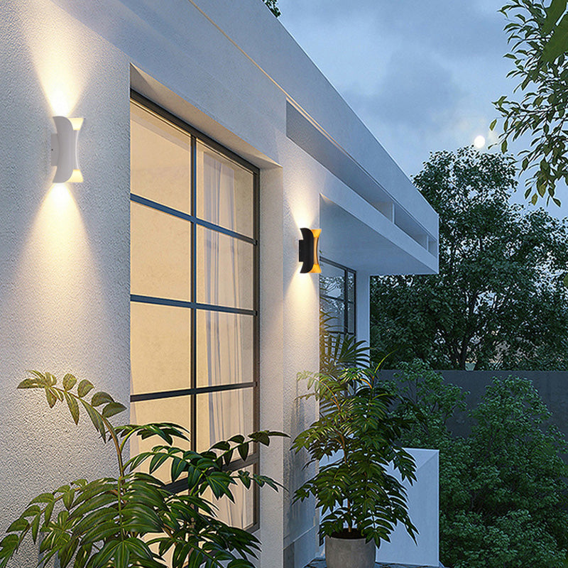 Outdoor LED Wall Light Contemporary Wall Lamp for Exterior Use