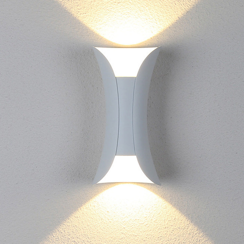 Outdoor LED Wall Light Contemporary Wall Lamp for Exterior Use