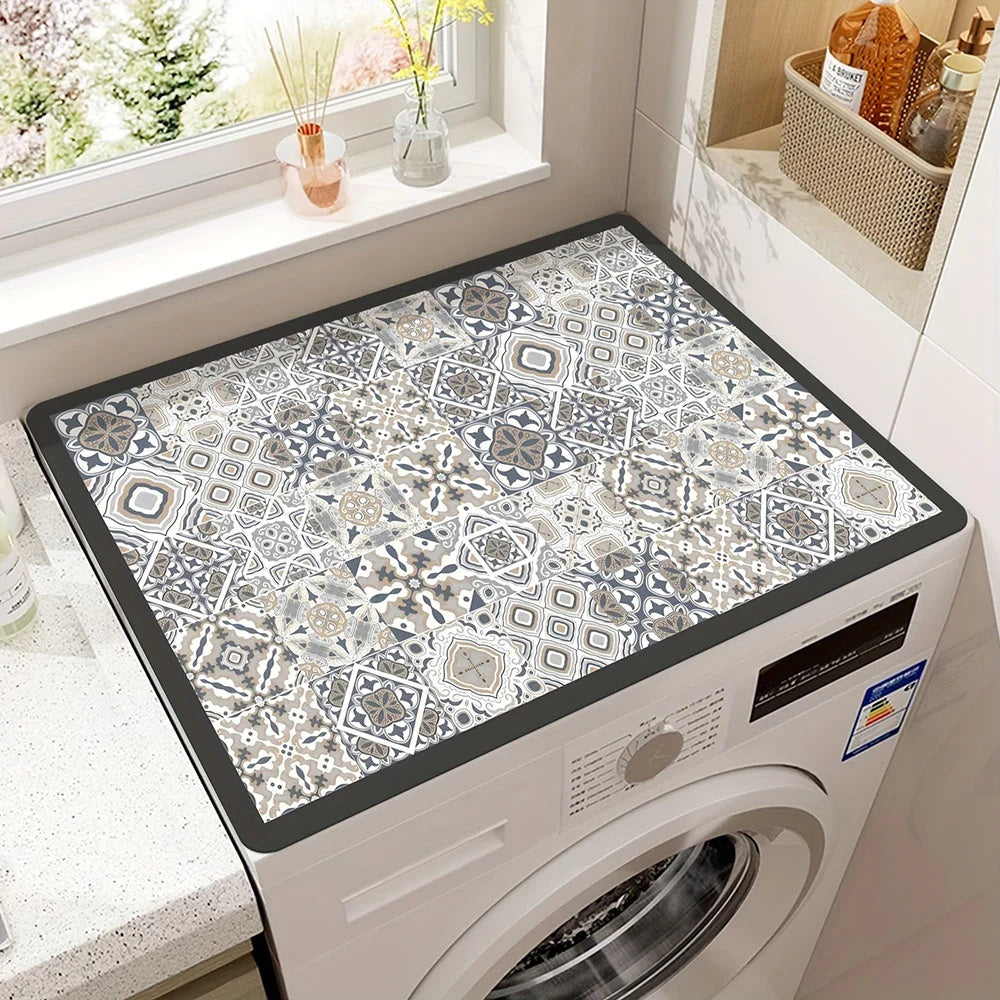 Stylish Mandala Appliance Mat Dustproof Spill‑Resistant Surface Protector