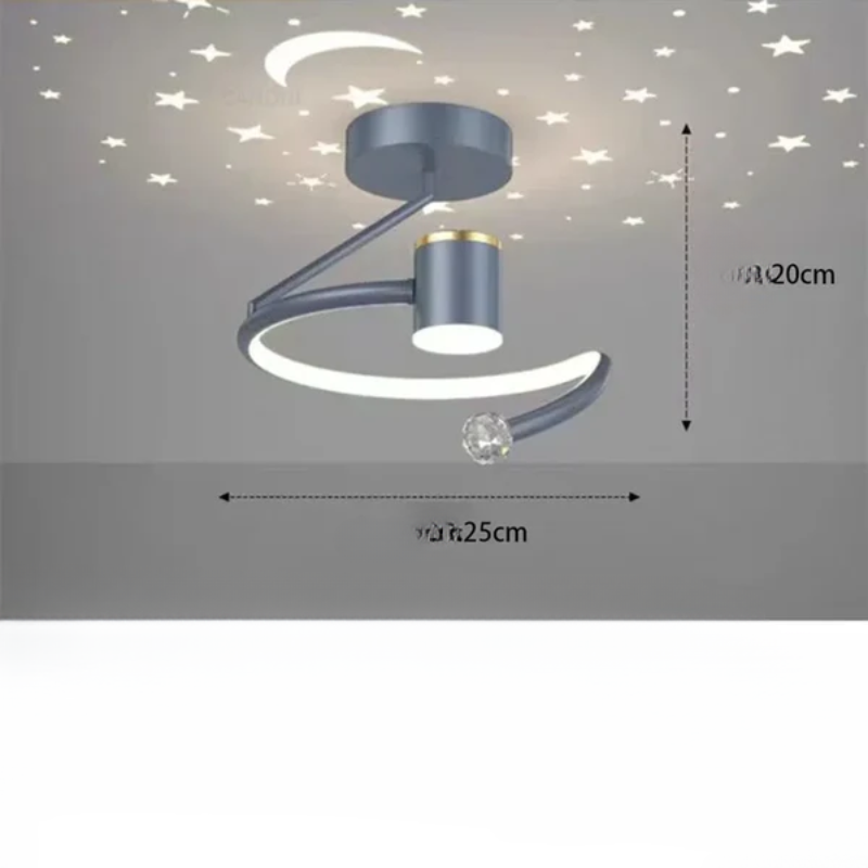 Starry Effect  LED Ceiling Light Dimmable Room Lighting