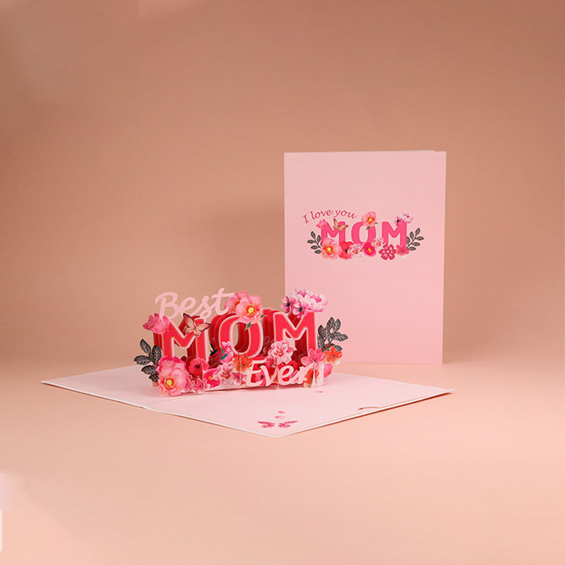 Mother’s Day 3D Flower Card Unique Keepsake for Her