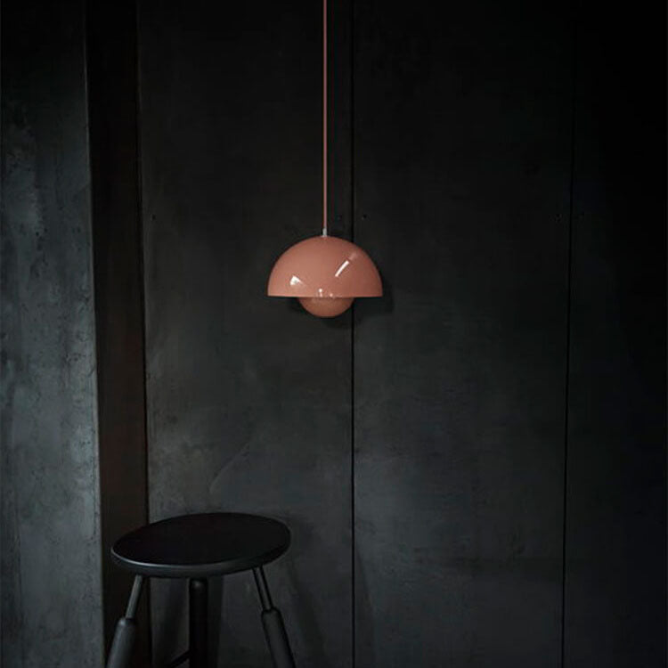 Nordic Dome Pendant Light Contemporary Minimal Ceiling Lighting