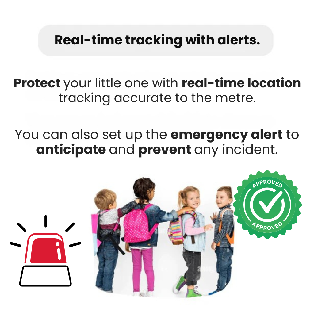 Child Location Tracker Real‑Time GPS & Waterproof Design
