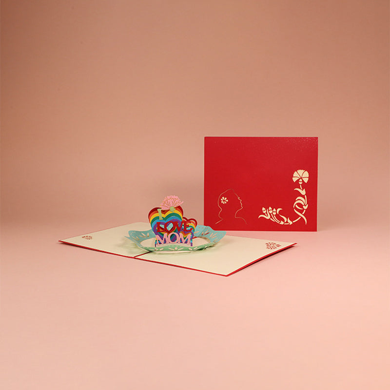 Mother’s Day 3D Flower Card Unique Keepsake for Her
