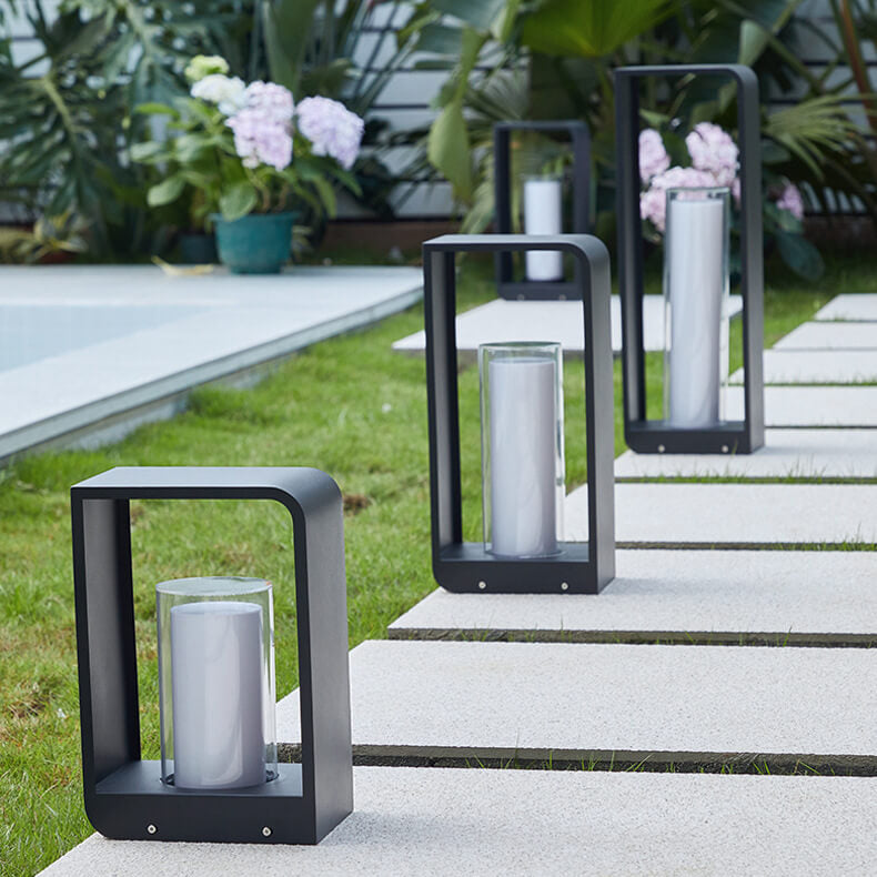 Outdoor LED Square Light Modern Garden & Patio Lighting