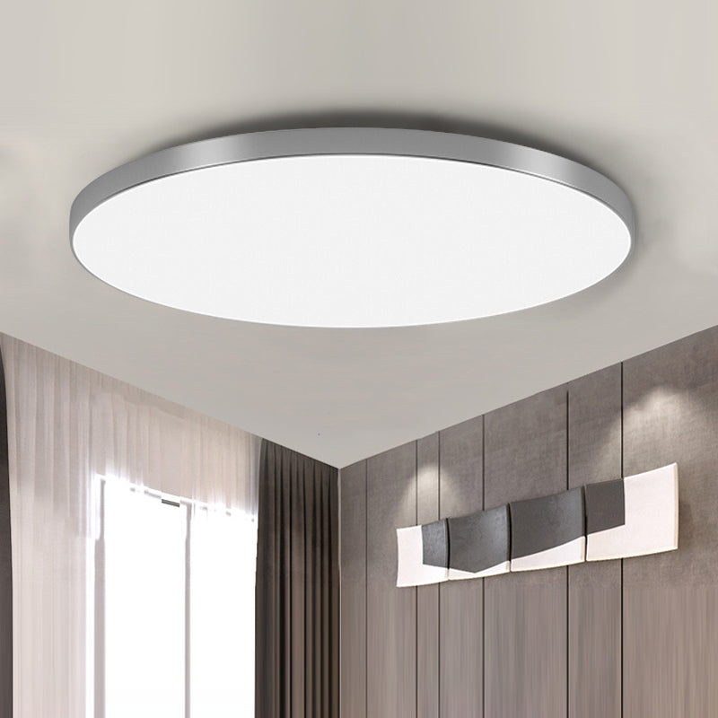 Modern Round LED Ceiling Light Bright Flush Mount Indoor Lighting