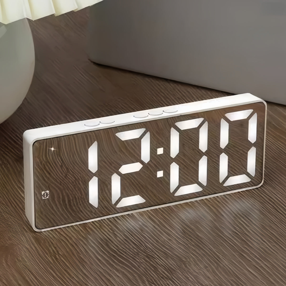 Digital Sunrise Alarm Clock Light Simulation with Snooze Function