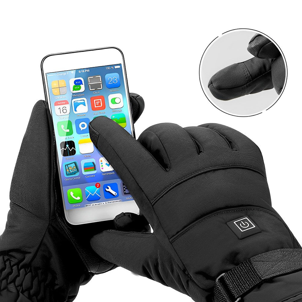 Unisex Thermal Heated Gloves Quick-Heat Support for Cold Weather