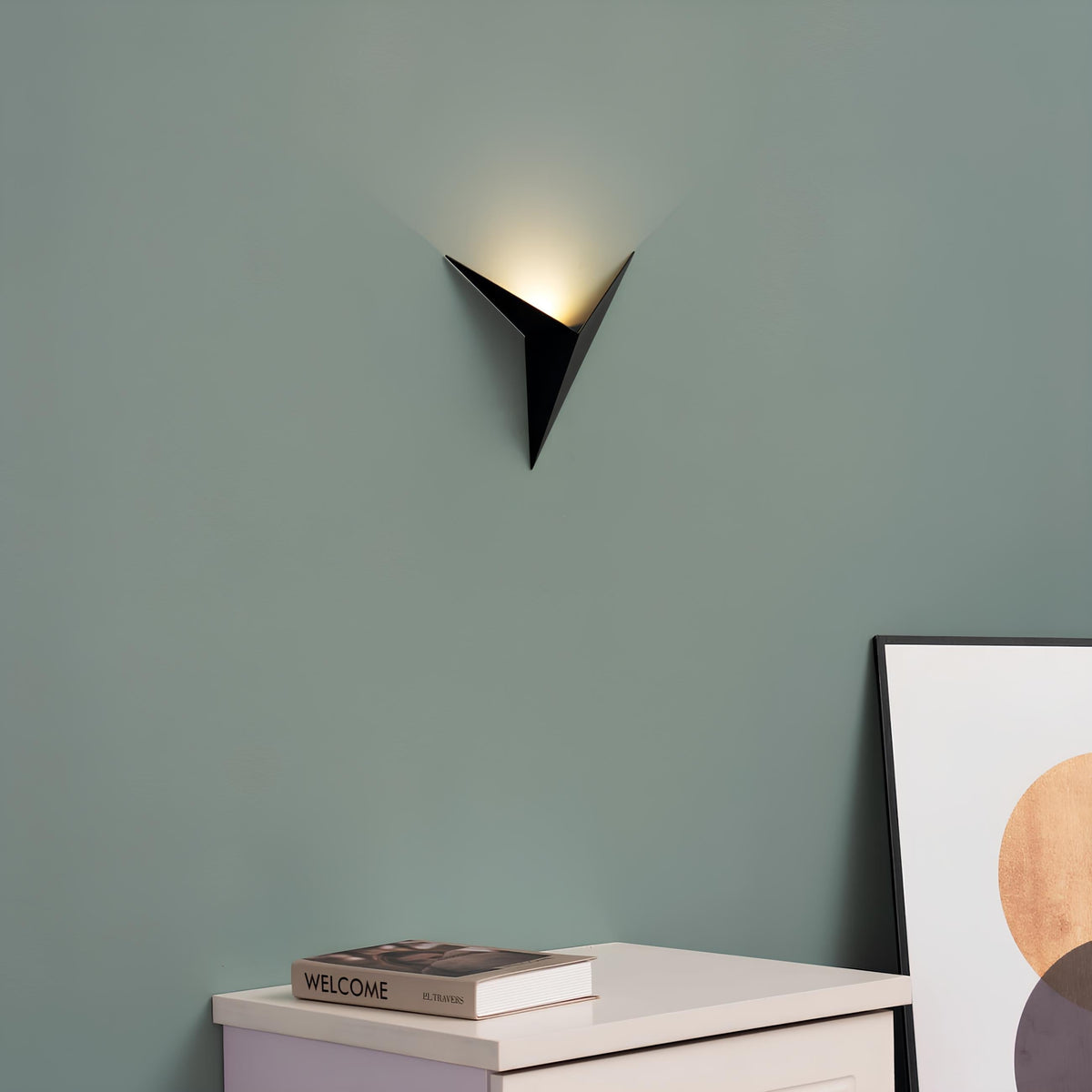 Luxury Wall Lights with Sleek Triangular Design