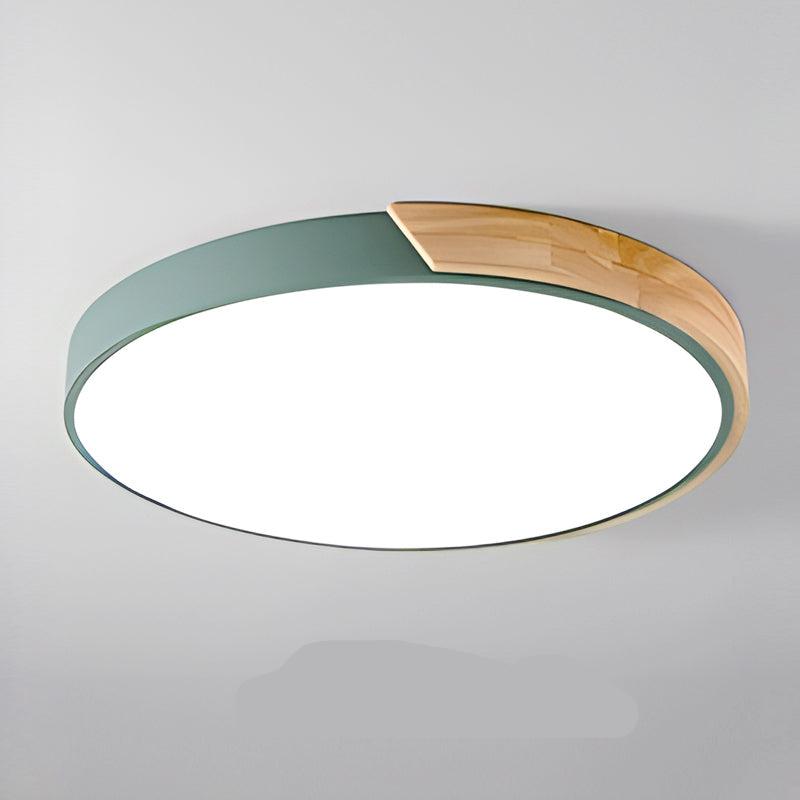 Slim Round Ceiling Light Modern Minimal Glow for Home Spaces
