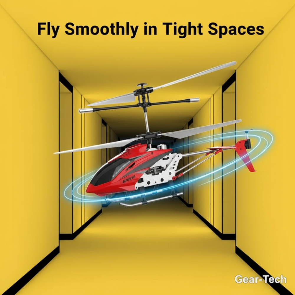 Durable Remote Control Helicopter LED Lights & Crash‑Resistant