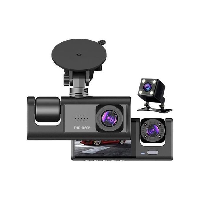 Ultimate Guardian 1080P Triple Lens Dash Cam