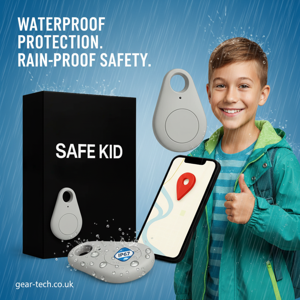 Child Location Tracker Real‑Time GPS & Waterproof Design