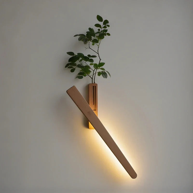 Wall Lights with Built‑In Vase & Adjustable Glow