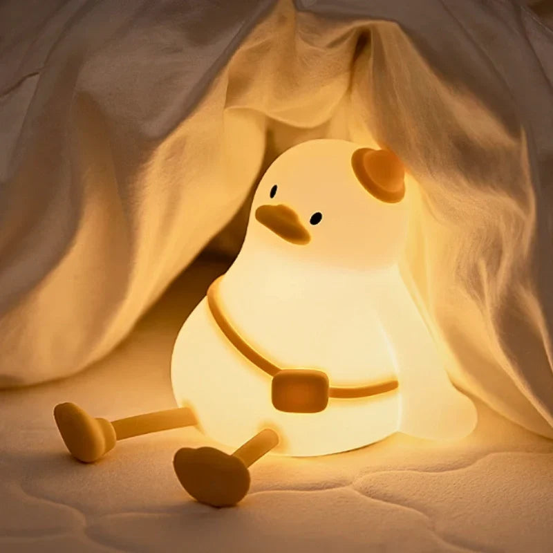 Adorable LED Night Lamp Adjustable Brightness with Sleep Timer