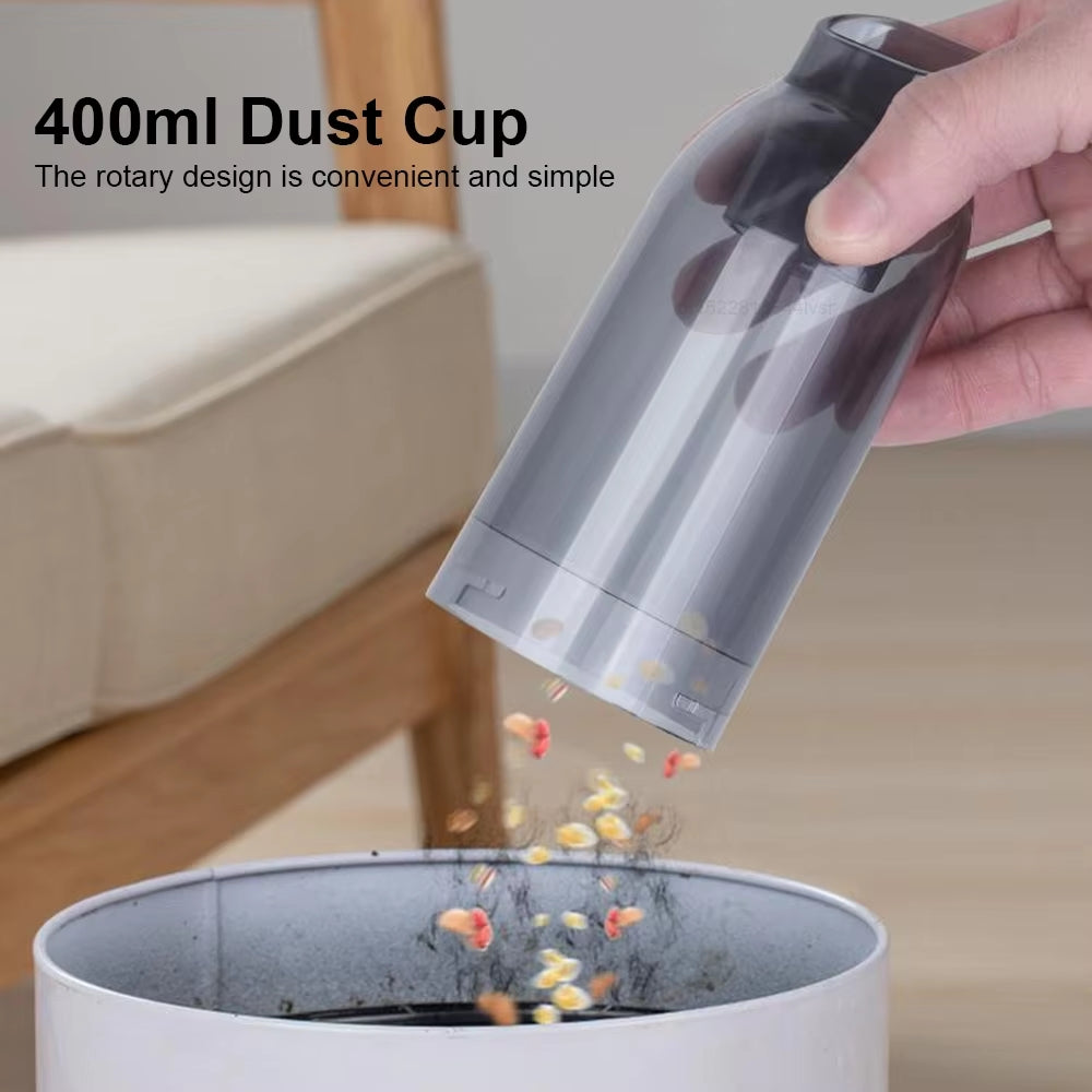 Handheld Car Vacuum Cleaner Powerful Compact Auto Cleaning Tool