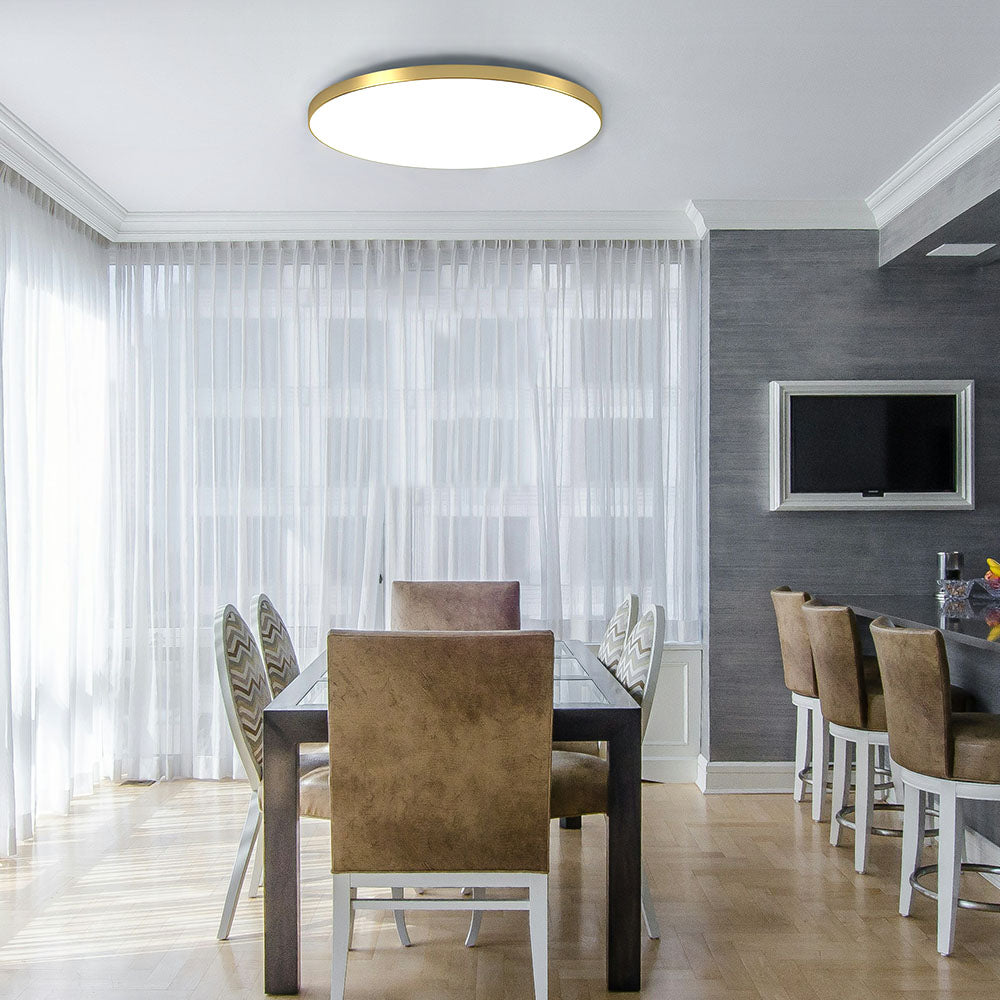 Modern Round LED Ceiling Light Bright Flush Mount Indoor Lighting