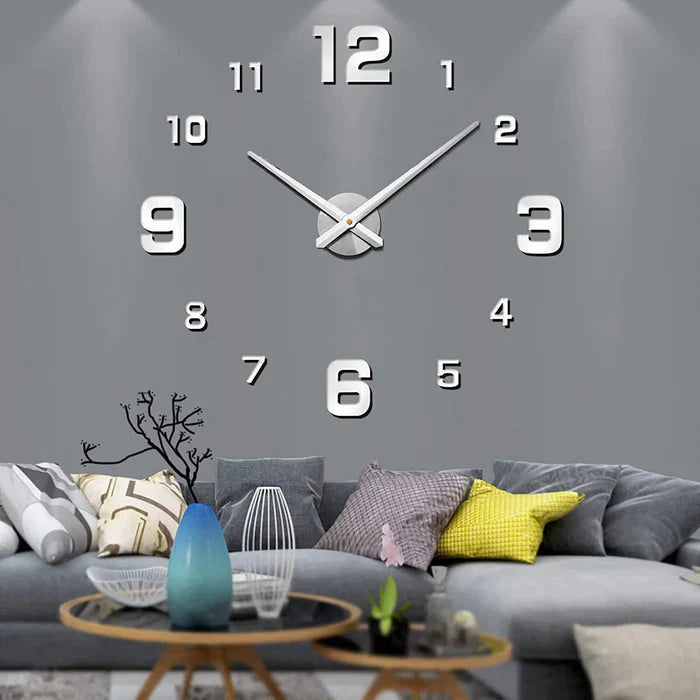 Decorative Round Wall Clock for Home Décor