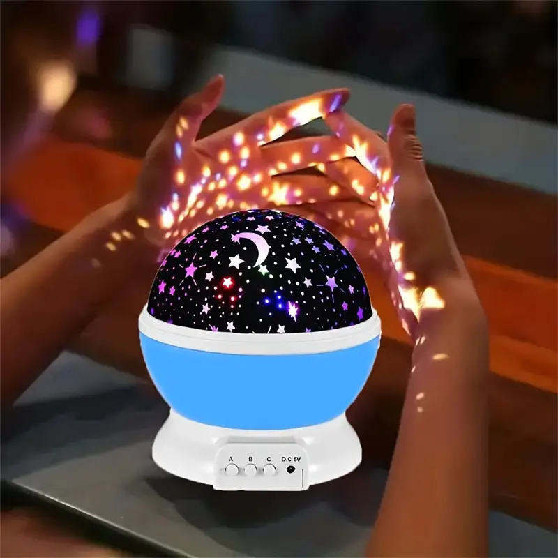 Home Star Projector Lamp Calming Starry Room Lighting