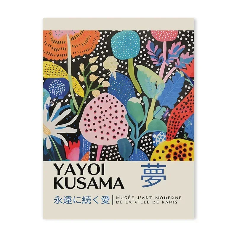 Vibrant Japanese‑Inspired Wall Art Decoration