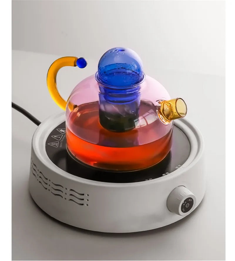 Tea Brewing Set With Teapot And Mug Urban Style Design