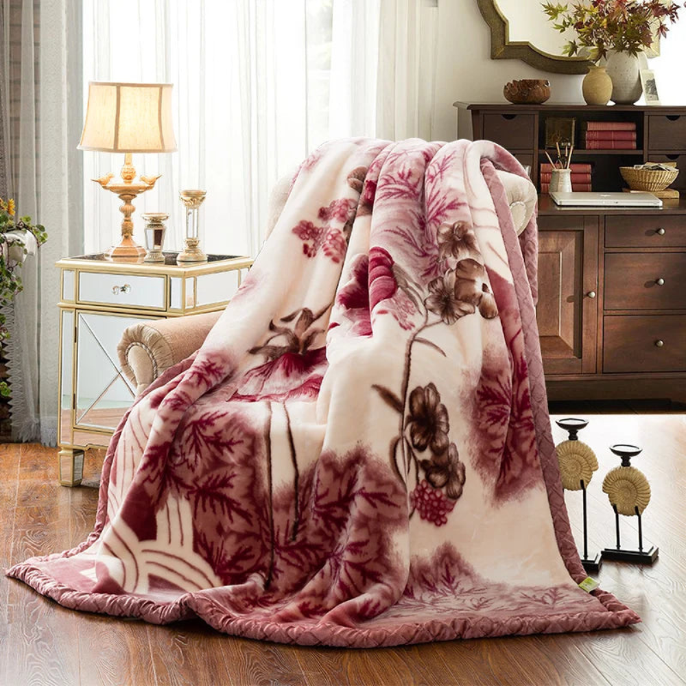 Fluffy Quilts Weighted Blanket for Bedroom Use