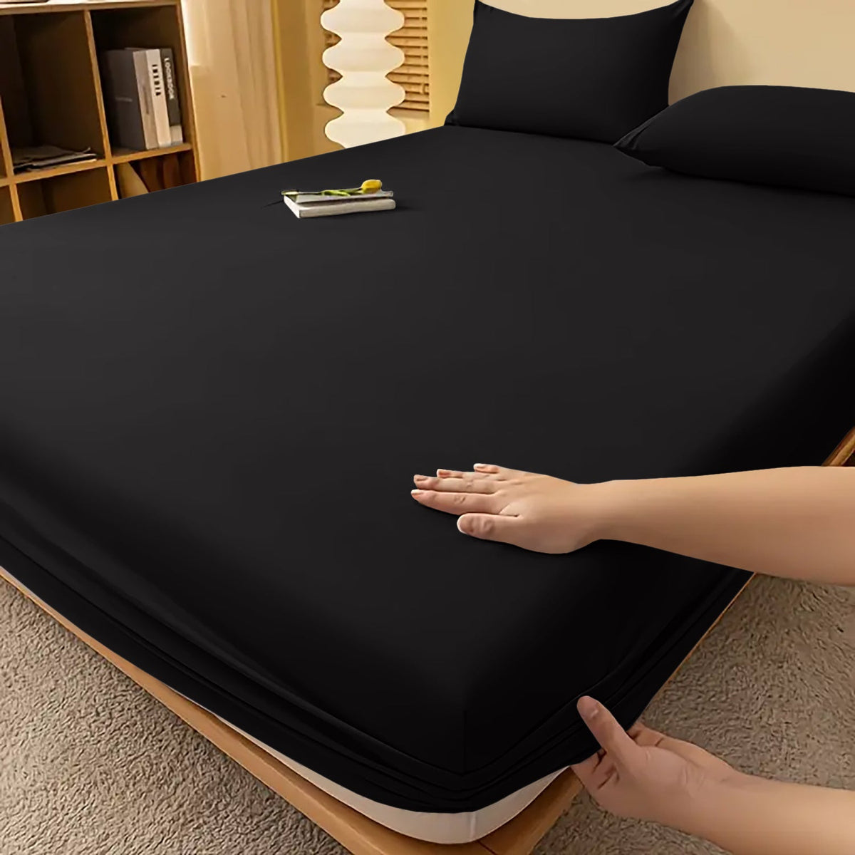 Extra Deep Fitted Bed Sheet – Wrinkle-Resistant All Season Bedding