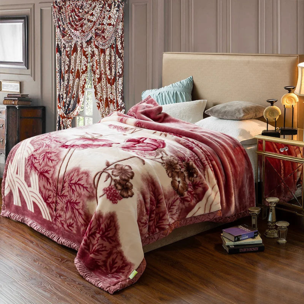 Fluffy Quilts Weighted Blanket for Bedroom Use