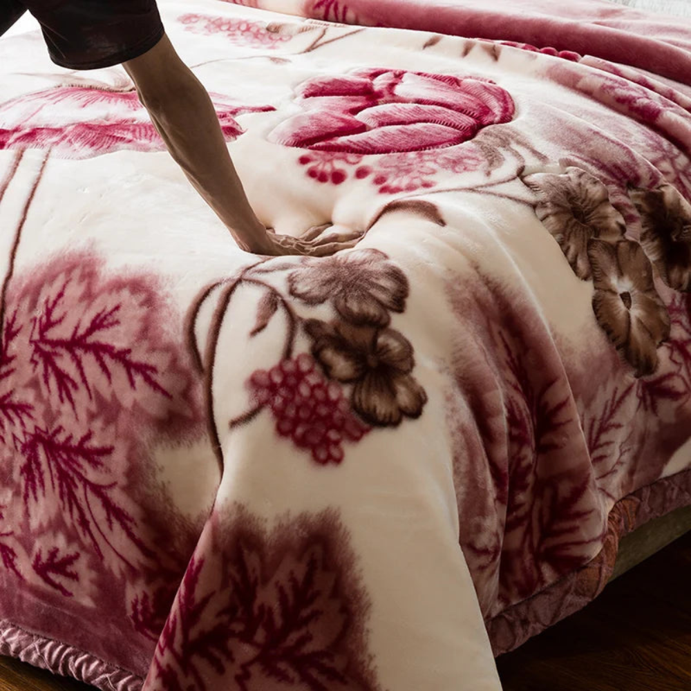 Fluffy Quilts Weighted Blanket for Bedroom Use