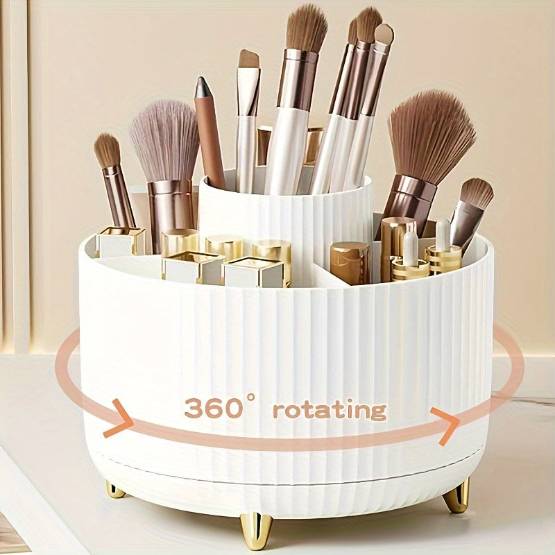 Cosmetic Organizer 360° rotating makeup stand with 5 sections