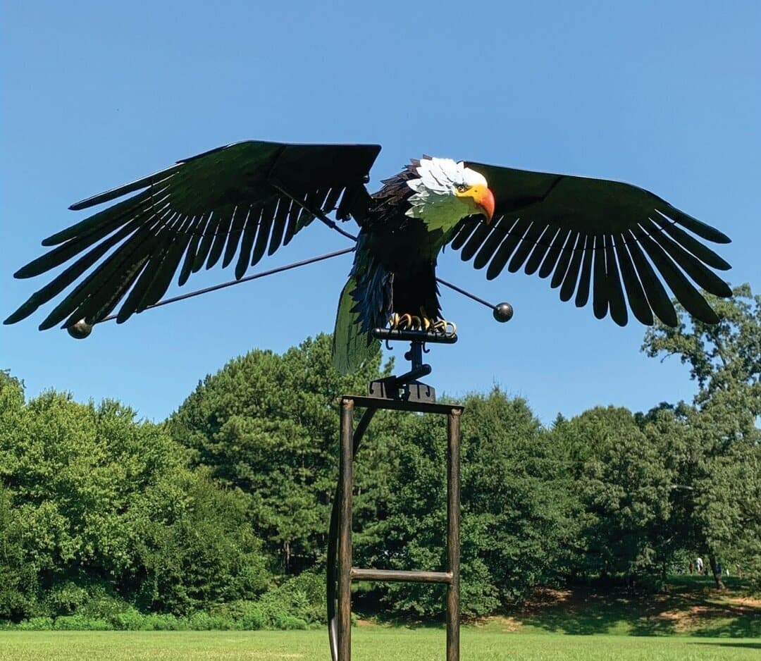 Garden Wind Spinner Rotating Outdoor Decorative Sculpture