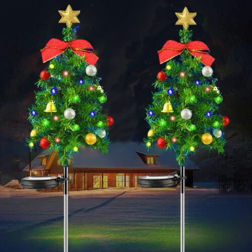 Solar-Powered Christmas Tree – Eco-Friendly Holiday Decoration