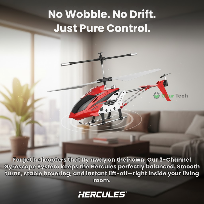 Durable Remote Control Helicopter LED Lights & Crash‑Resistant