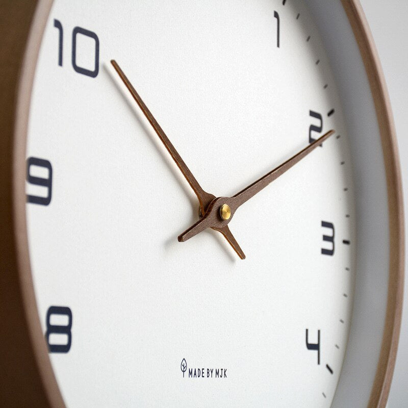 Nordic Minimalist Wall Clock Modern Scandinavian Style