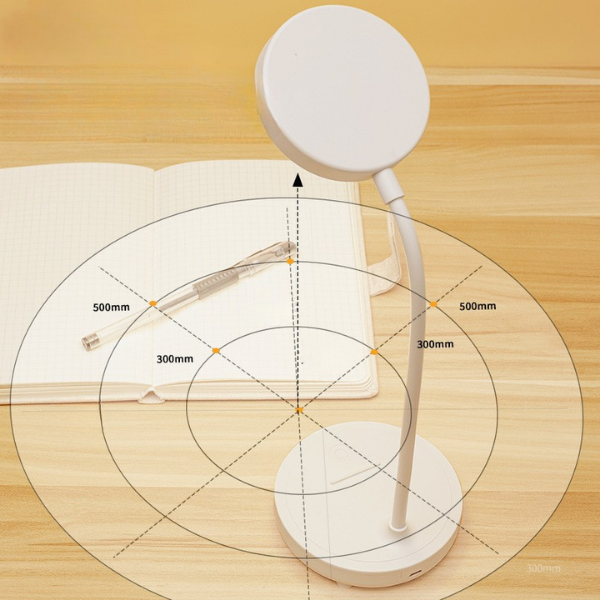 LED Desk Lamp Adjustable Brightness with Flexible Neck