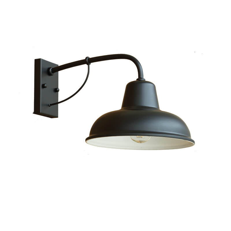 Rustic Industrial Outdoor Wall Light Porch and Patio Fixture